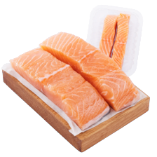 Vis Marine verse zalmfilet met huid